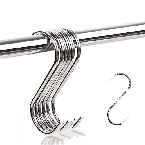 JeoPoom ganci a S in acciaio inox per cucina set 8