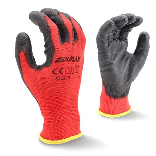 EDIMAX guanti da lavoro 12 paia taglia L