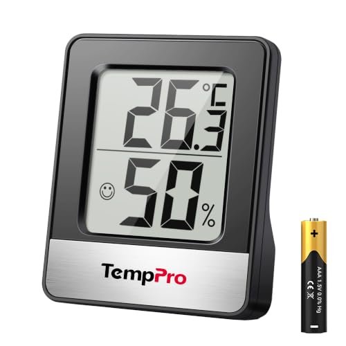 TempPro TP49 mini igrometro termometro digitale interno