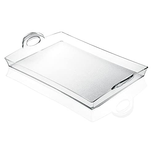 Guzzini Happy Hour vassoio rettangolare plastica trasparente
