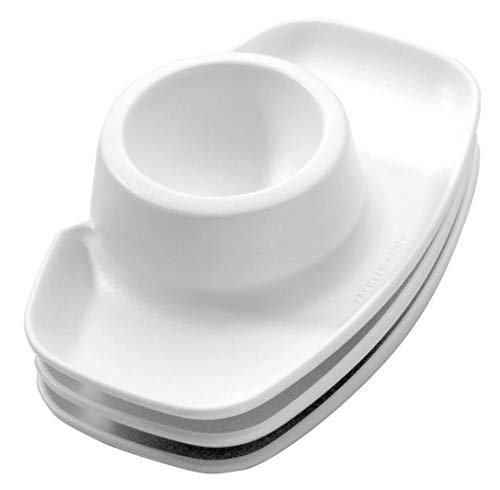 Fackelmann set 3 pezzi porta uova in plastica alimentare ABS