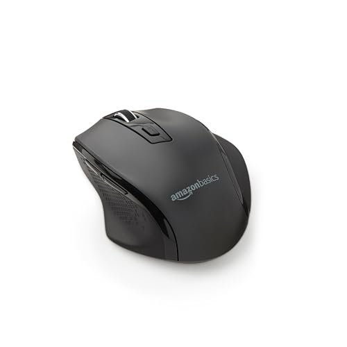 Amazon Basics mouse wireless ergonomico DPI regolabile