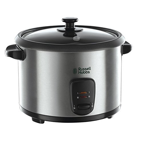 Russell Hobbs cuociriso 1,8 litri 700 watt 10 tazze acciaio