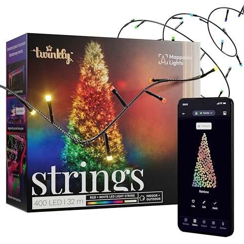 Twinkly Strings 400 LED striscia luci smart esterno