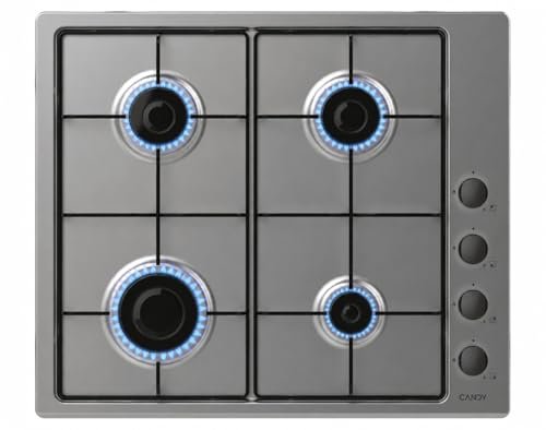 Candy Idea piano cottura a gas 4 fuochi inox