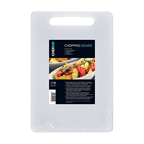 Chef Aid tagliere in poliestere colore bianco
