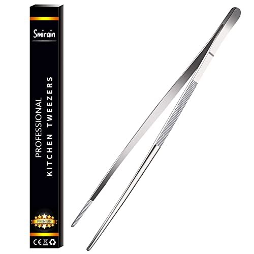 Smirain pinze cucina acciaio 16-40 cm pinza da chef professionale