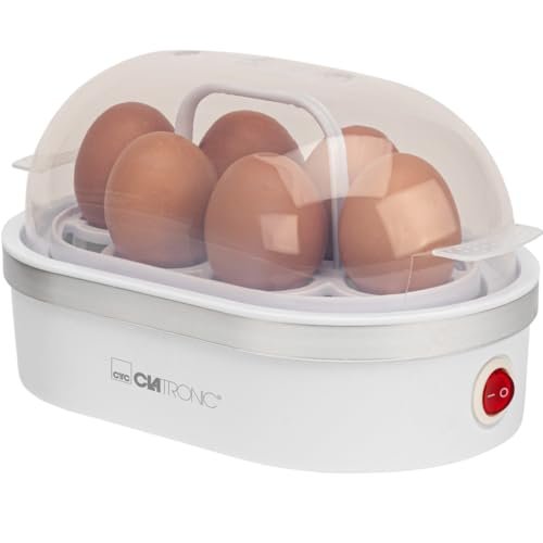 Clatronic EK 3497 bollitore uova bianco argento