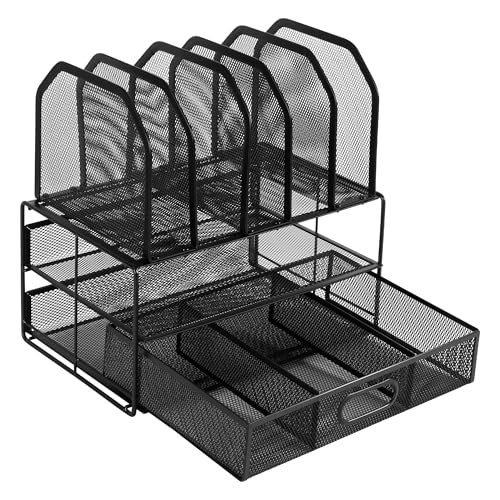 Amazon Basics organizer scrivania in rete
