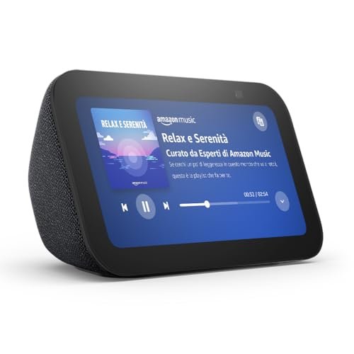 Amazon Echo Show 5 schermo touch intelligente