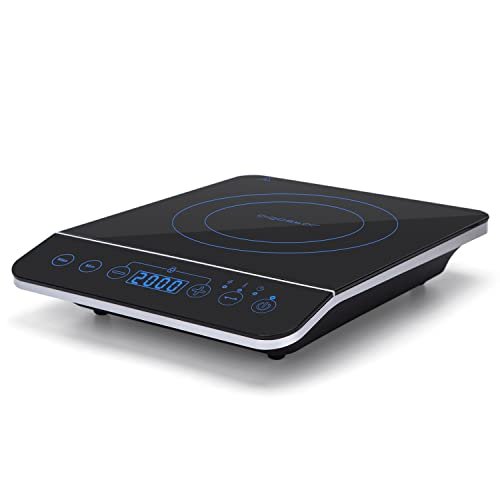 Aigostar piastra induzione portatile 1 fuoco 2000W