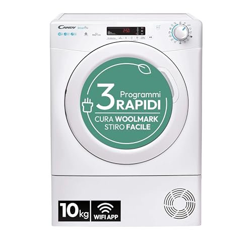 Candy Smart Pro asciugatrice 10 kg pompa di calore libera installazione