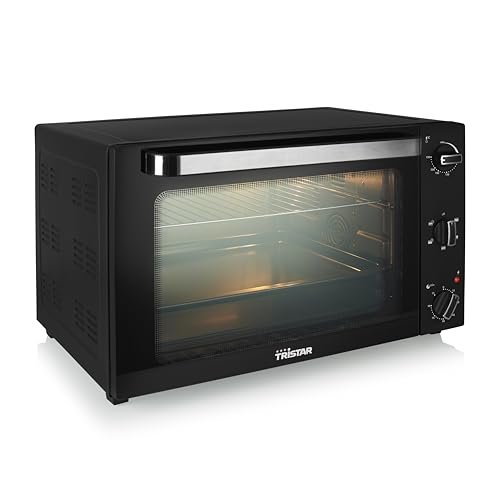 Tristar forno a convezione 2000W 60 litri in metallo nero