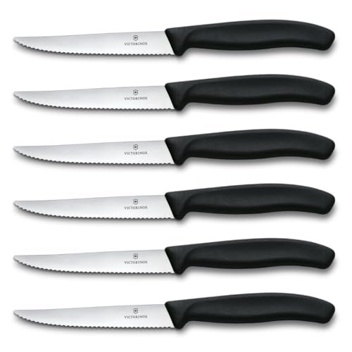 Victorinox set di coltelli bistecca e pizza professionali svizzeri