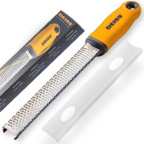 Deiss PRO grattugia formaggio e zester per limone parmigiano