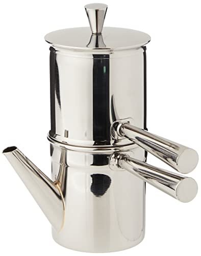 ILSA caffettiera napoletana acciaio inox 18/10 tazze 1-2