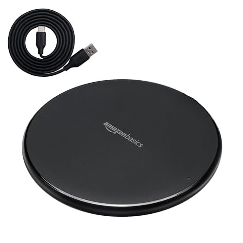 Amazon Basics tappetino ricarica wireless Qi 15W