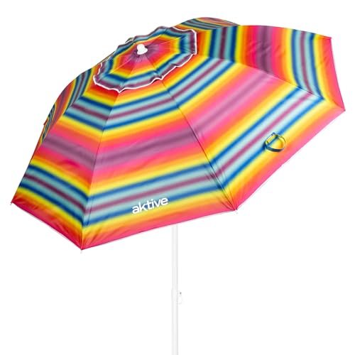 AKTIVE ombrellone da spiaggia 220 cm