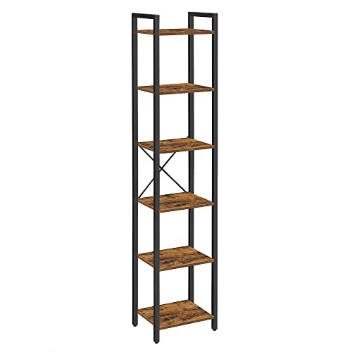 VASAGLE scaffale a 6 ripiani libreria