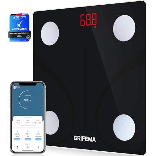 GRIFEMA bilancia digitale bluetooth con app