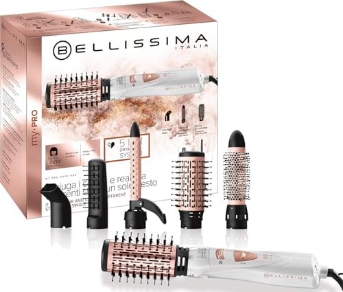 Bellissima Imetec GH18 spazzola aria calda 5 in 1