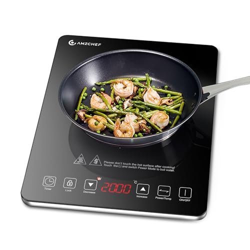AMZCHEF piastra induzione display timer