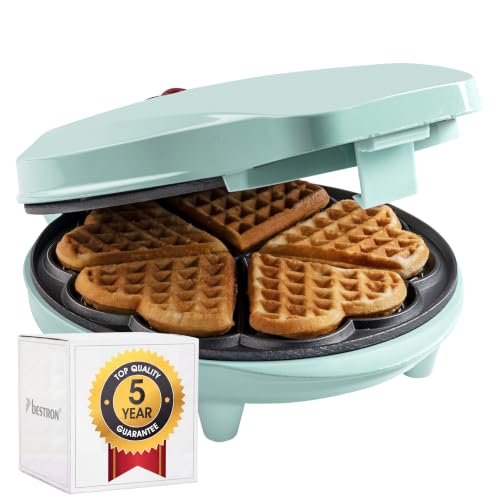Bestron waffle maker cuore compatto