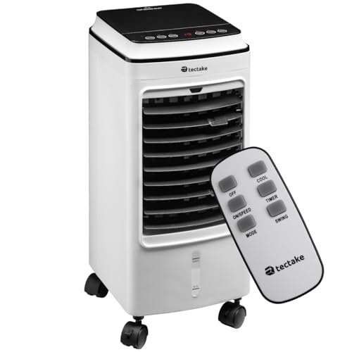 tectake condizionatore portatile umidificatore ambiente ventilatore