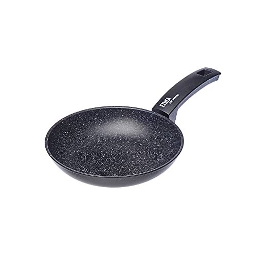 Moneta Etnea padella alluminio antiaderente nero 20 cm