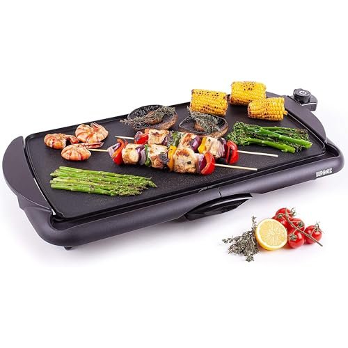 Duronic GP20 grill teppanyaki elettrico piastra elettrica 2000W