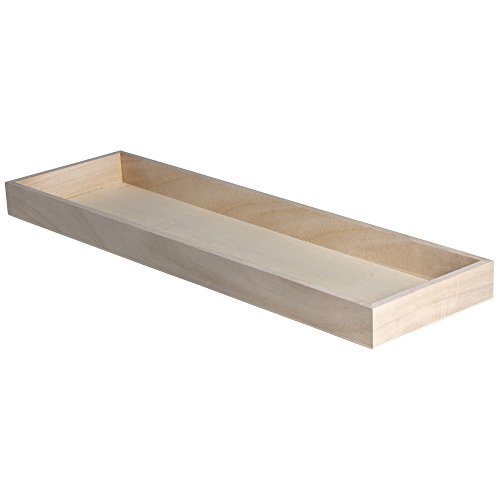 Rayher vassoio in legno FSC 100% 45x13,5x2,3 cm