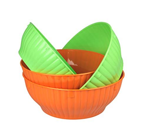I.P.P.A. set 4 insalatiere in plastica modello Trento made in Italy