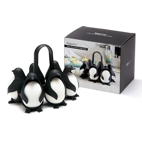 PELEG DESIGN Egguins 3-in-1 cuoci uova porta uova e dispenser