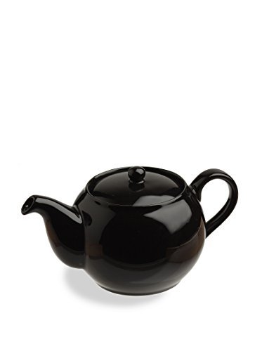 Tognana sphere teiera 470 cc porcellana nero