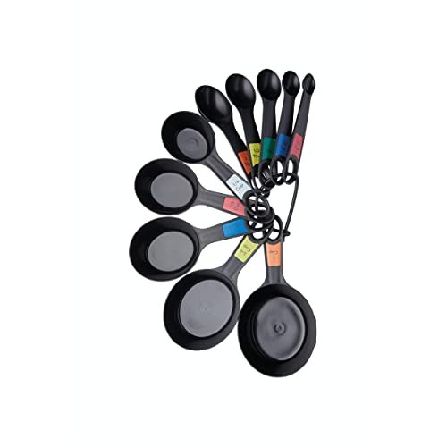KitchenCraft set di 10 misurini in plastica a forma di cucchiaio
