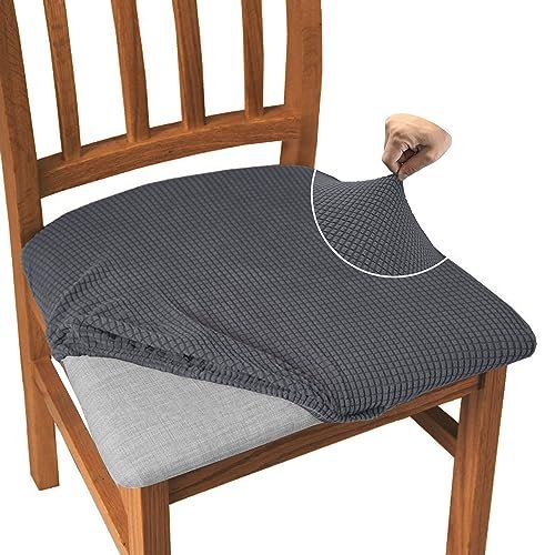 Granbest set di 4 coprisedili in jacquard per sala da pranzo