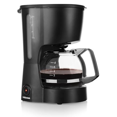 Tristar macchina da caffè capacità 6 tazze 600W funzione mantieni caldo