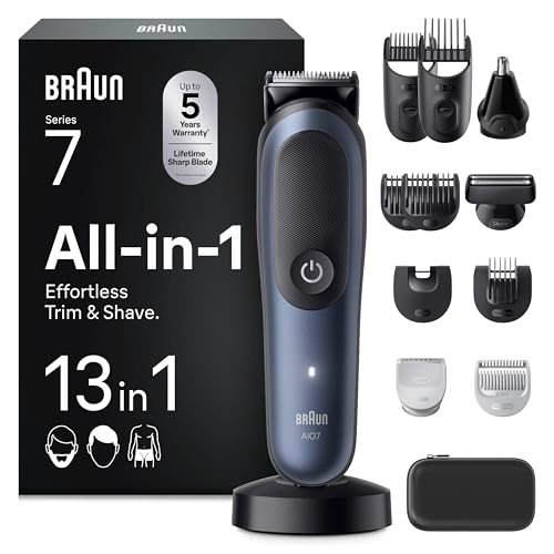 Braun rasoio elettrico barba e capelli serie 7