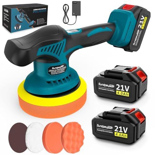 SundpeyPRO lucidatrice auto a batteria 21V