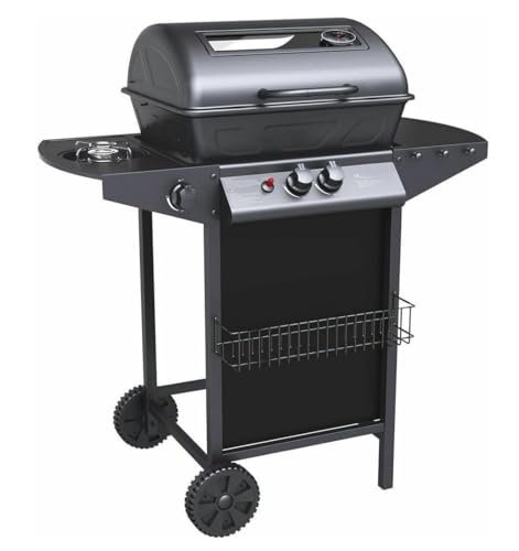 Ambra Garden barbecue a gas a pietra lavica Alabama 2,9kW