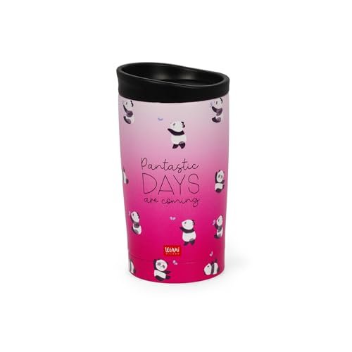 Legami bicchiere termico hot and cold vacuum tumbler tema pandino