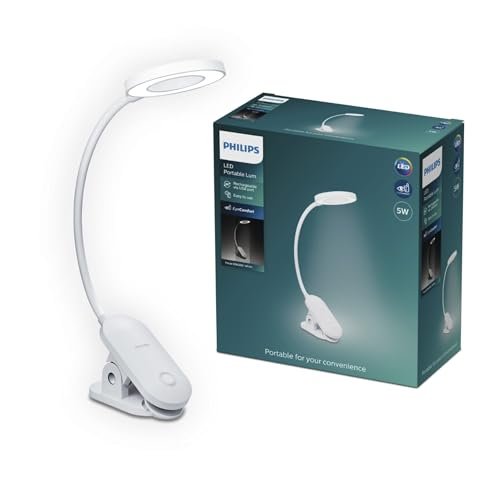 Philips Forys lampada con clip ricaricabile