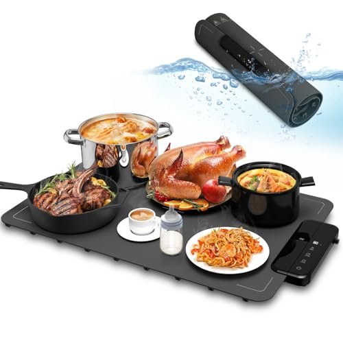 ZAPLIT food warming piastra elettrica silicone per alimenti