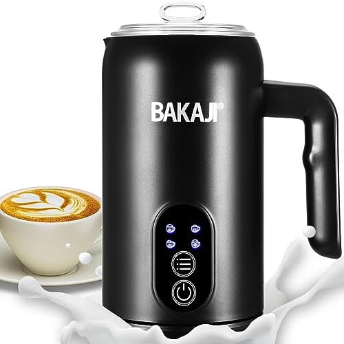 BAKAJI montalatte elettrico 4 in 1 cappuccinatore automatico
