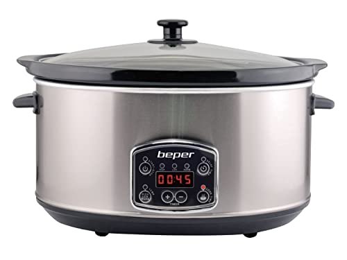 BEPER BC.510 slow cooker digitale 5 litri
