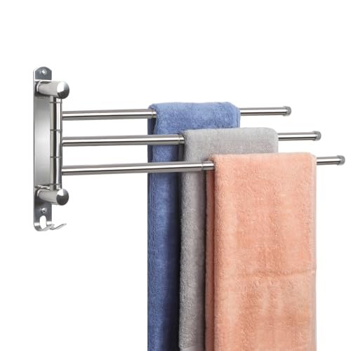 JSVER portasciugamani bagno barre acciaio