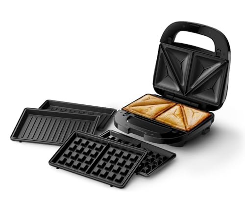 Philips tostiera panini 5000 3 piastre intercambiabili waffle