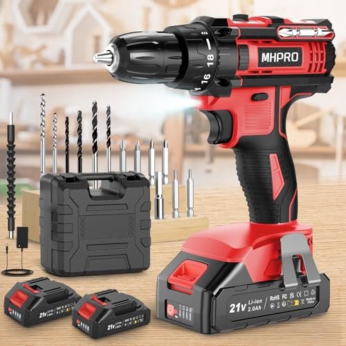 MHPRO trapano avvitatore batteria 21V