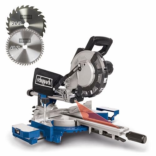 Scheppach HM216 troncatrice radiale con laser