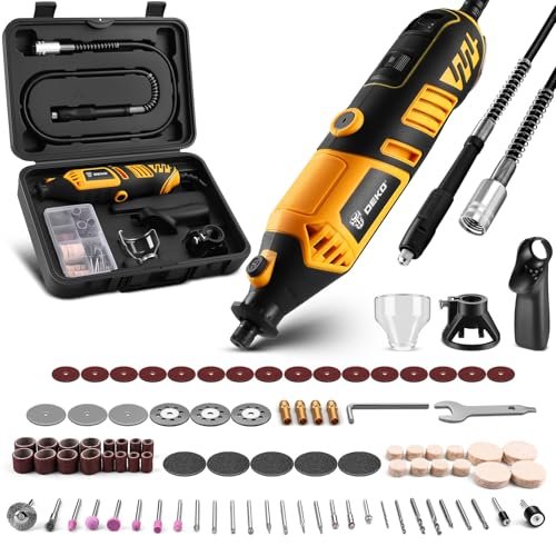 DEKOPRO multiutensile rotativo 170W 126 pezzi